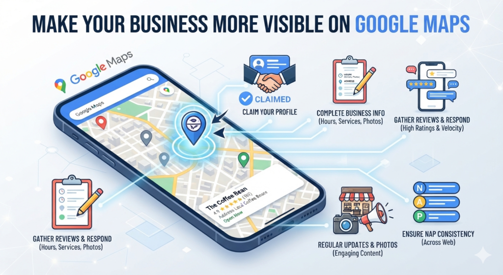 How to Make Your Business More Visible on Google Maps